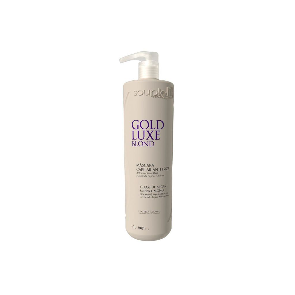 SOUPLELISS GOLD LUXE BLOND ATIVO REALINHAMENTO 1.000ml