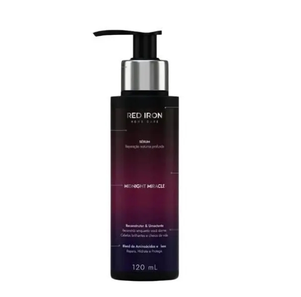 RED IRON SERUM NOTURNO MIDNIGHT MIRACLE 120ML