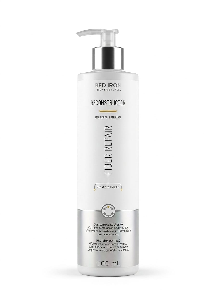 RED IRON FIBER REPAIR RECONSTRUCTOR & REPARADOR 500 ml
