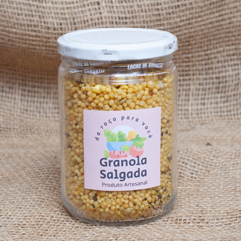 Granola Salgada - 200g - da Roça para Você
