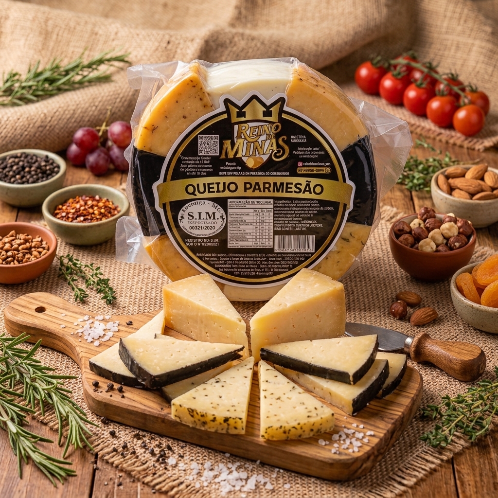 Kit Parmesão - 560g - Reino de Minas