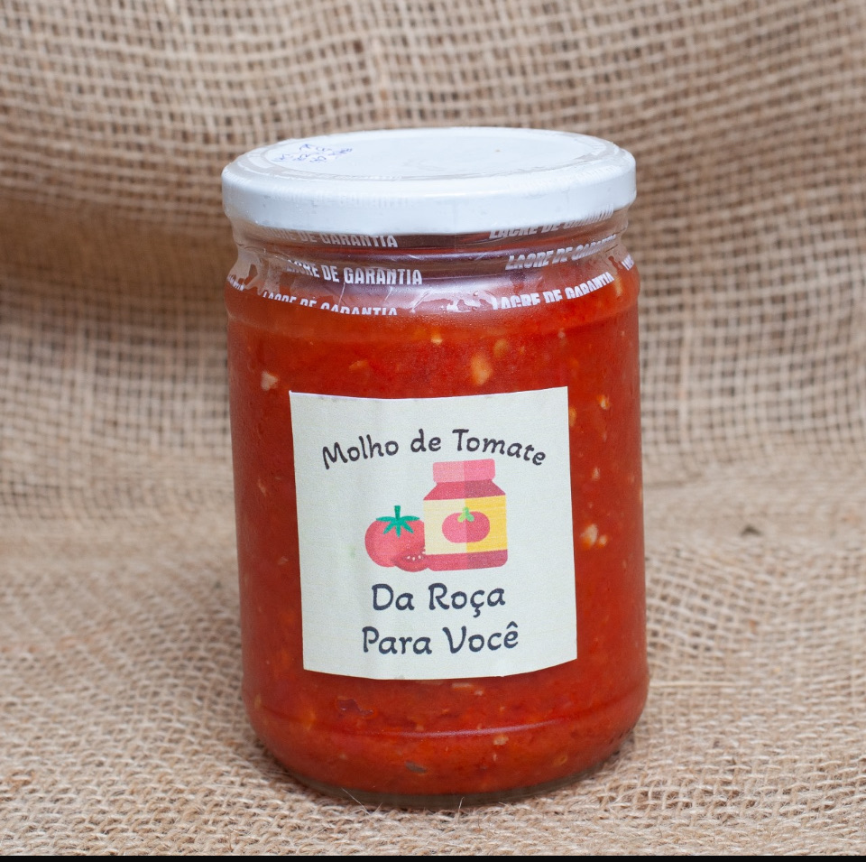 Molho de Tomate Caseiro - da Roça para Você - 550g