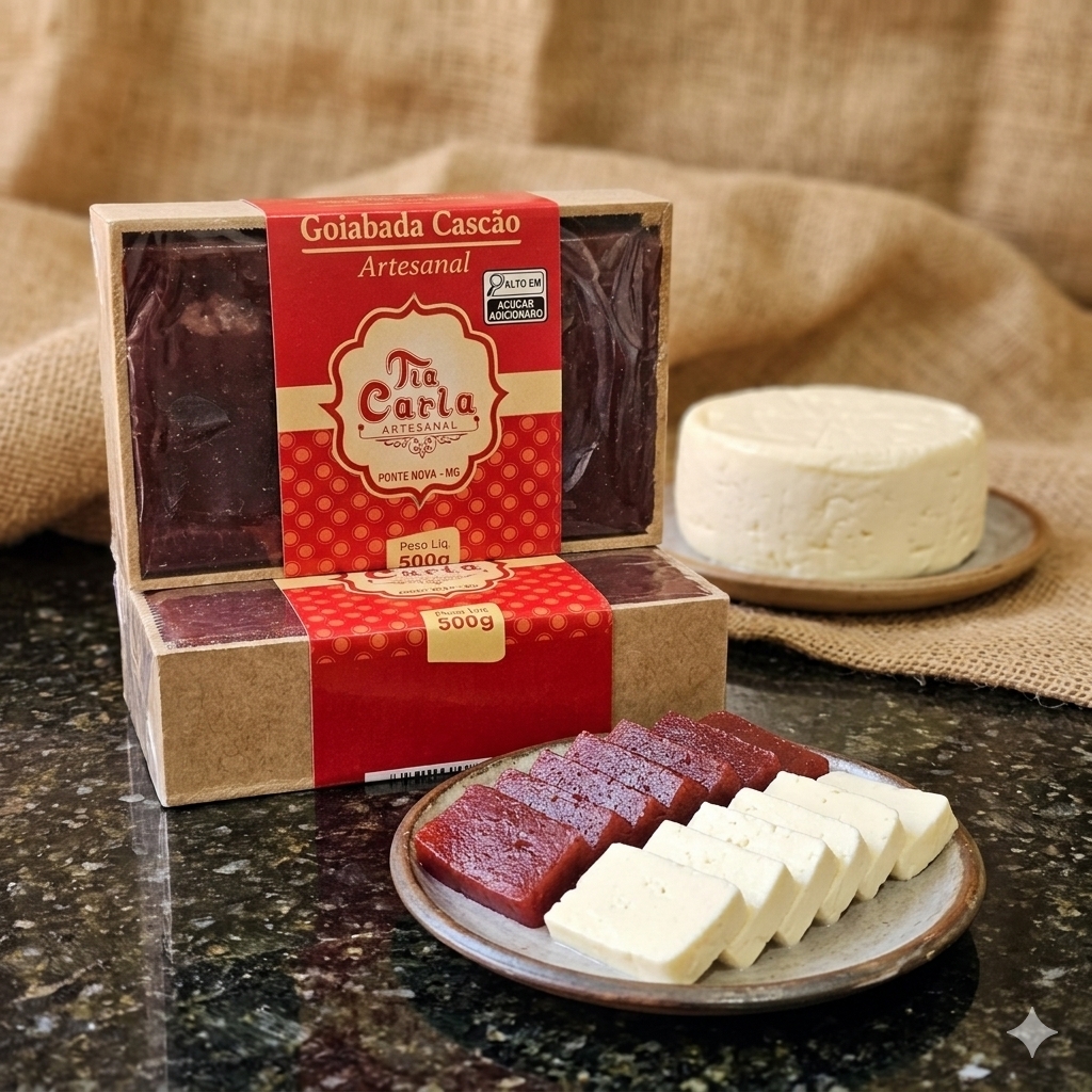 Goiabada Cascão - 500g - Tia Carla