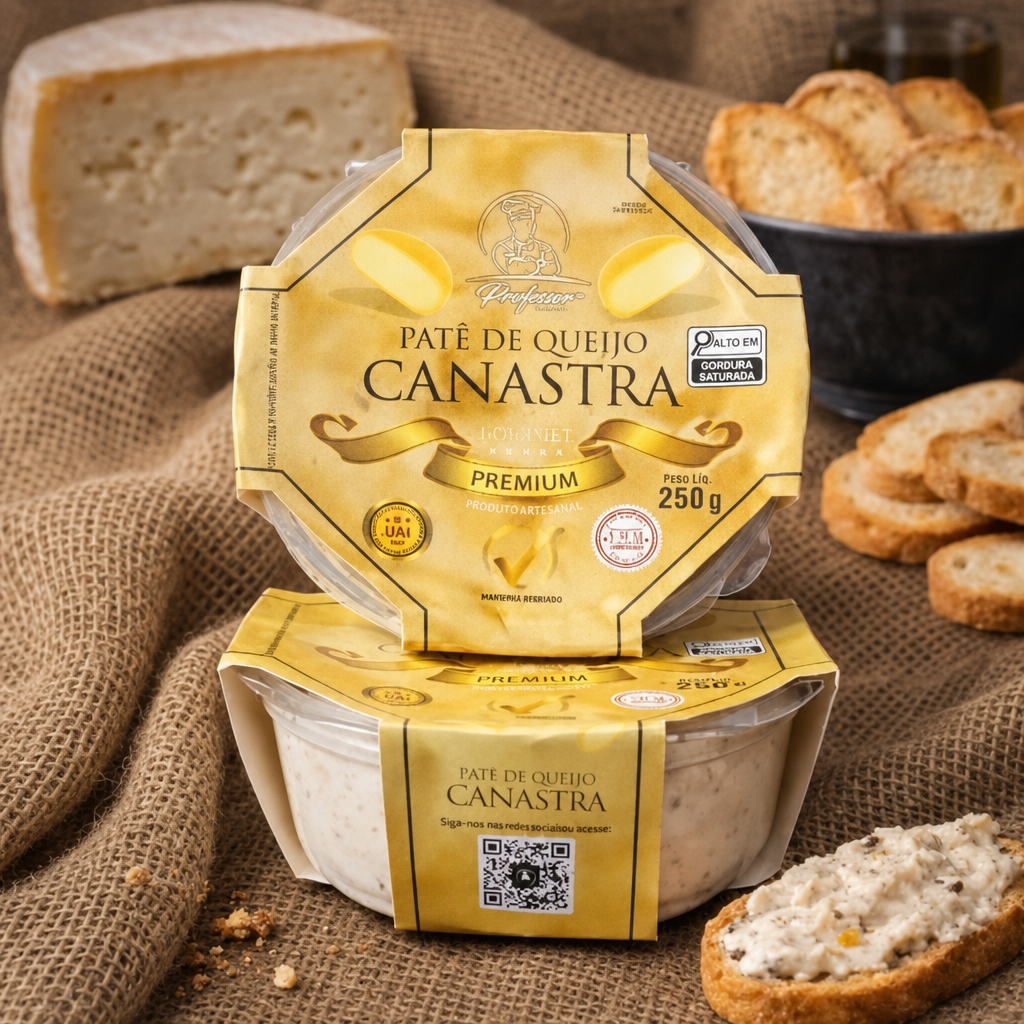 Patê de Queijo Canastra - 220g
