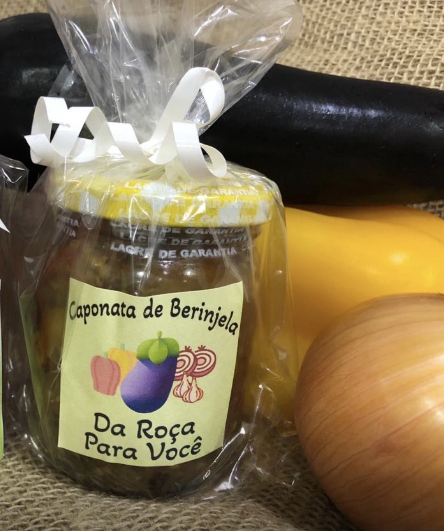Caponata de Berinjela - 250g - da Roça para Você