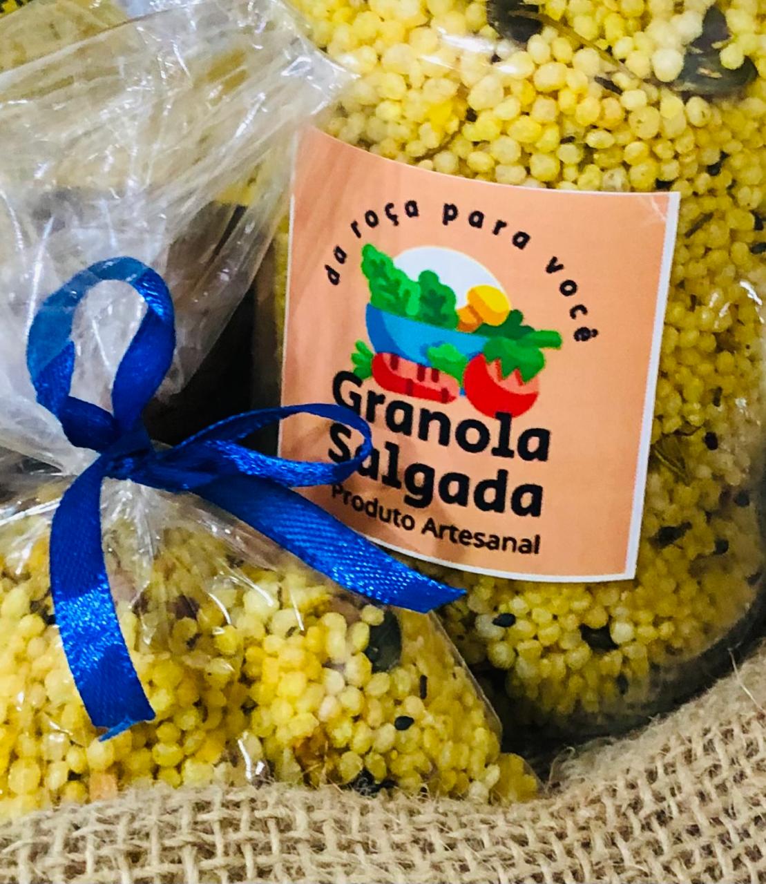 Granola Salgada Refil - 200g - da Roça para Você