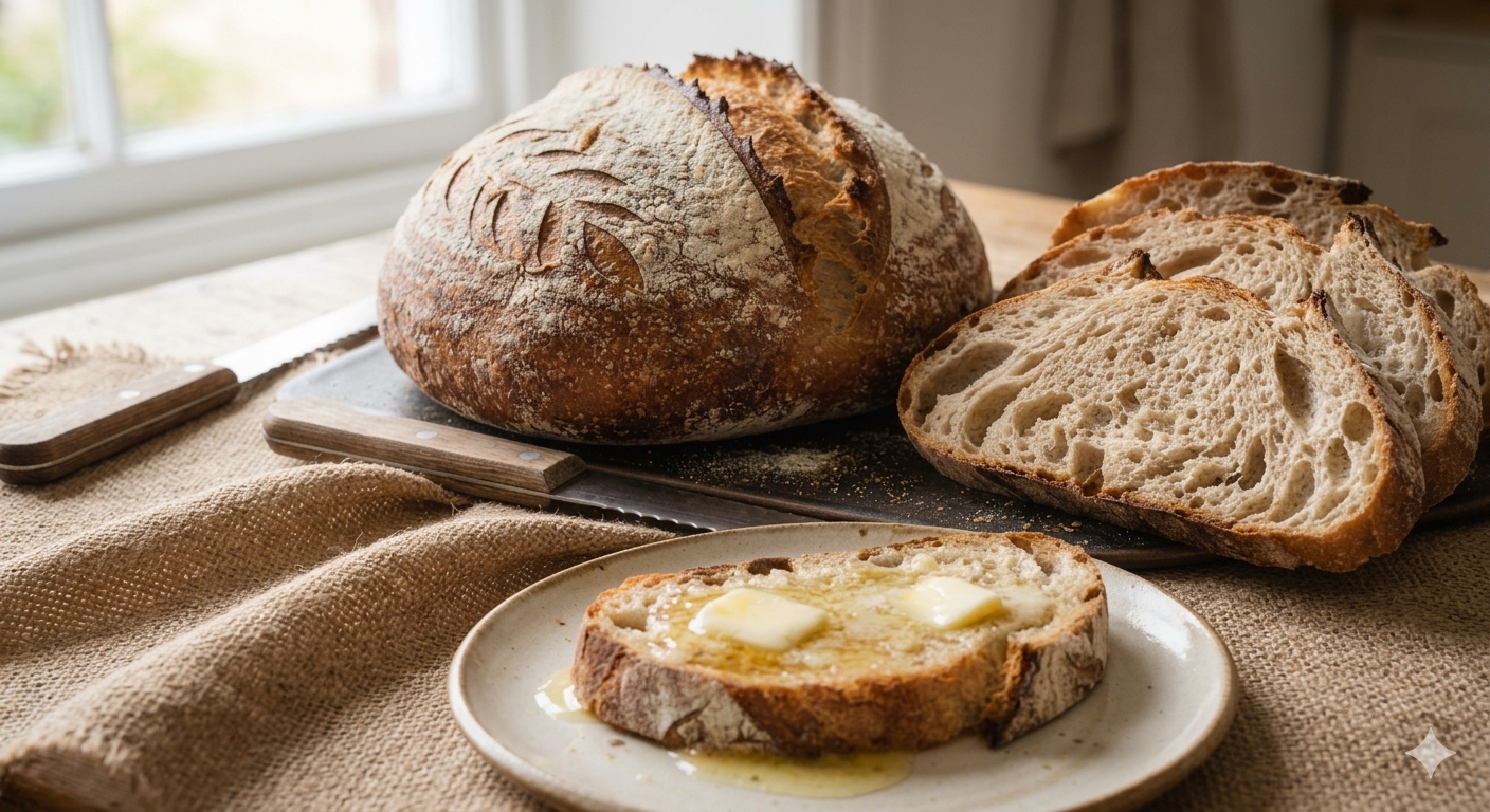 Pão Sourdough Clássico - Nema