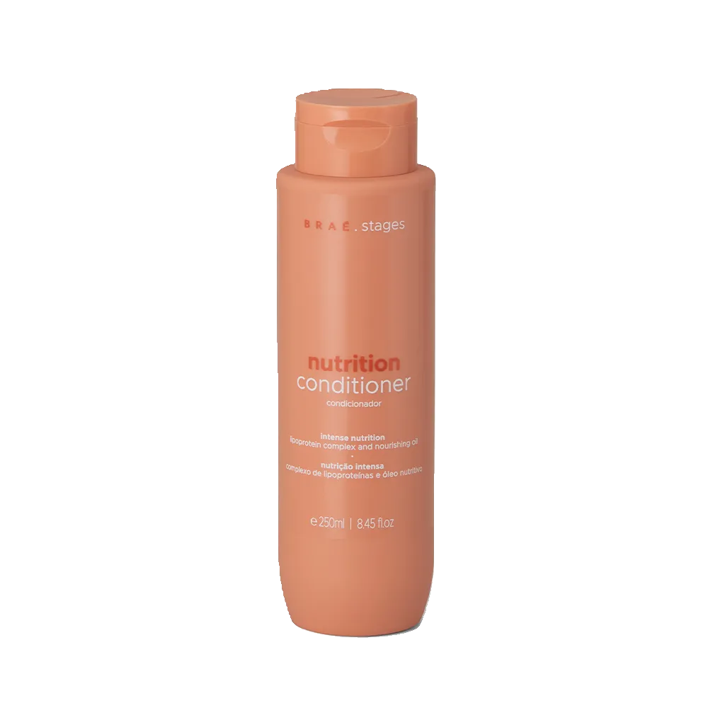 BRAÉ KIT STAGES NUTRITION SHAMPOO 250ml + CONDICIONADOR 250ml