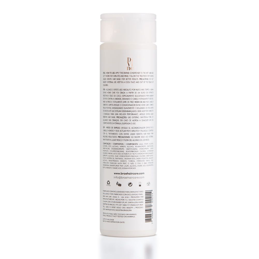 BRAÉ DIVINE CONDICIONADOR ANTIFRIZZ 250ml
