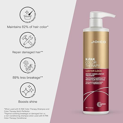 JOICO K-PAK COLOR THERAPY LUSTER LOCK INSTANT SHINE & REPAIR TREAT 500ml