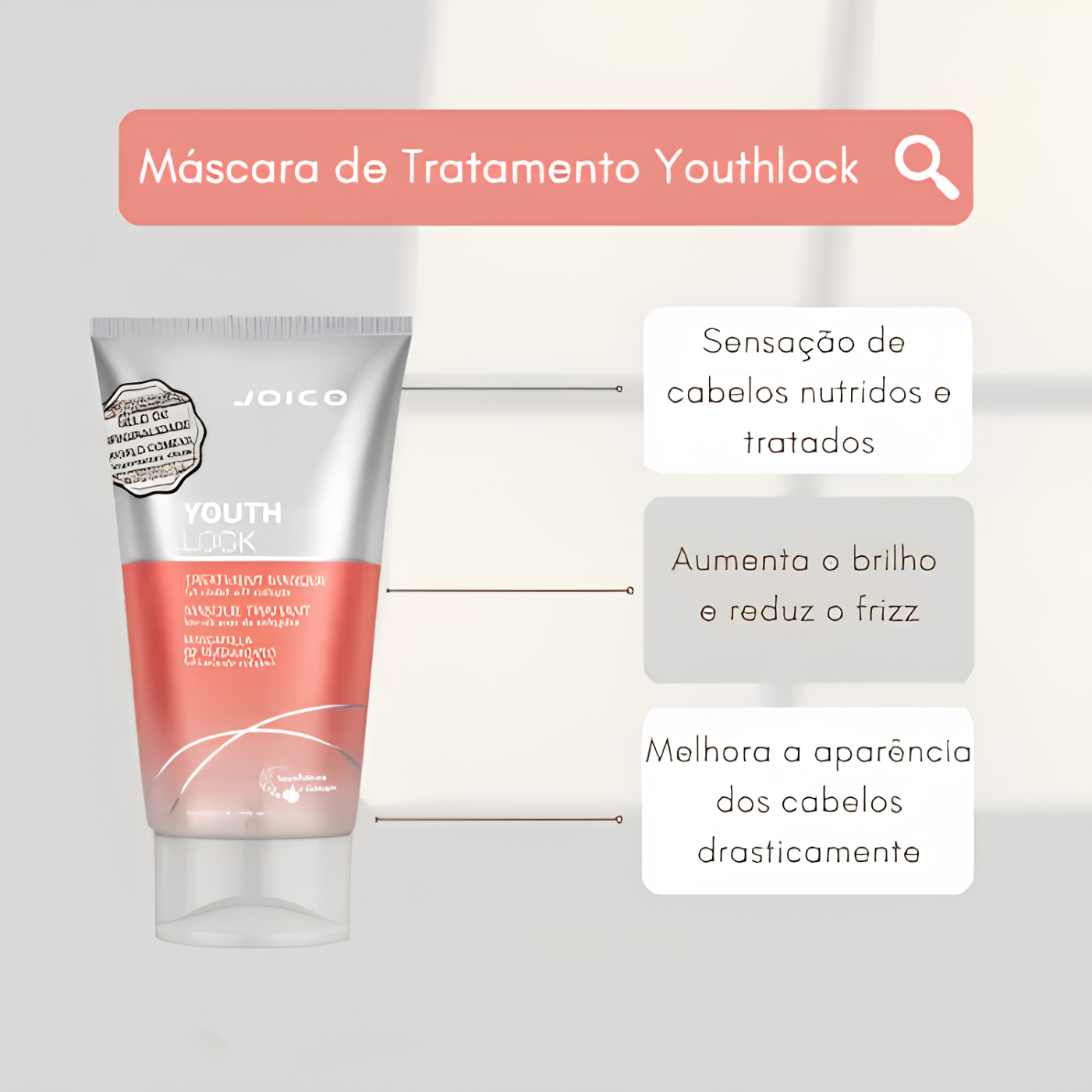 JOICO YOUTH LOCK MÁSCARA DE TRATAMENTO 150ml