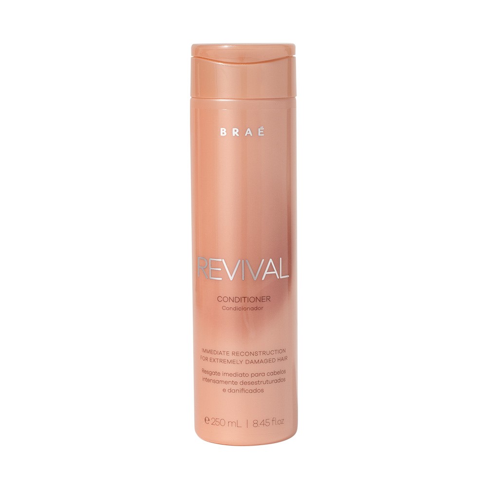 BRAÉ KIT REVIVAL SHAMPOO 250ml + CONDICIONADOR 250ml + MÁSCARA 200g