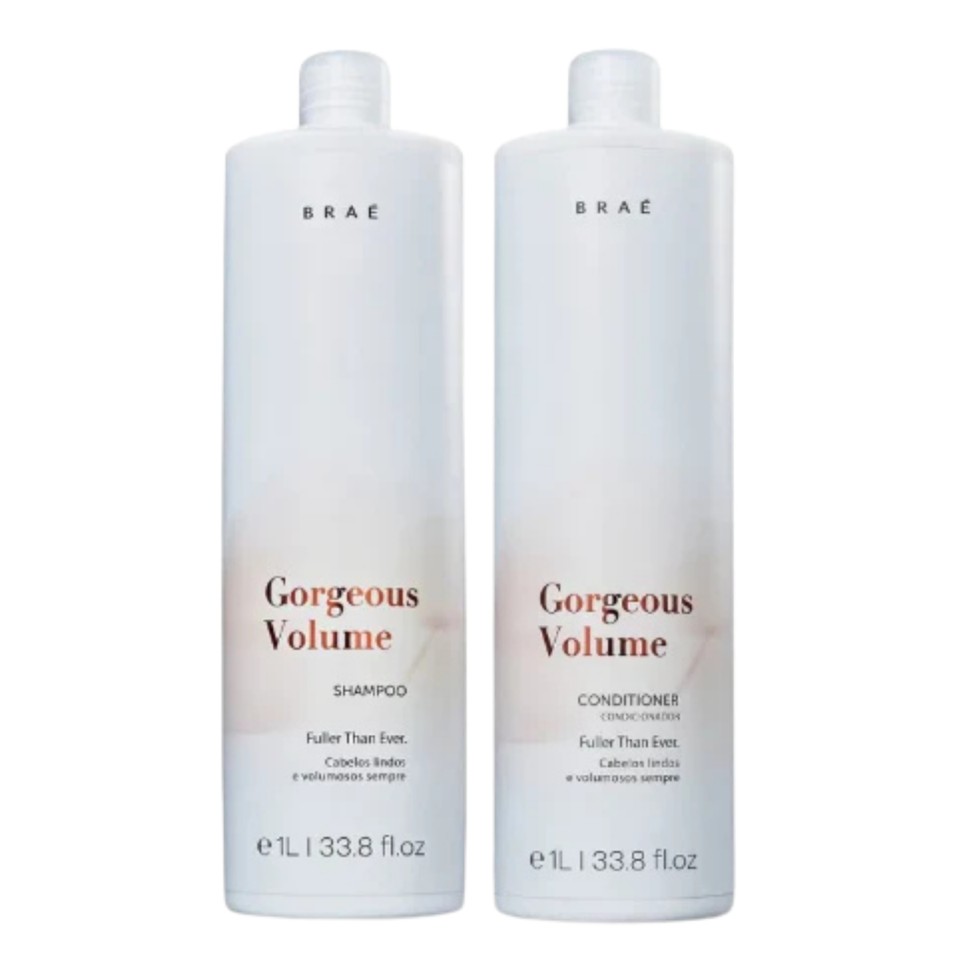 BRAÉ KIT GORGEOUS SHAMPOO 1.000ml + CONDICIONADOR 1.000ml