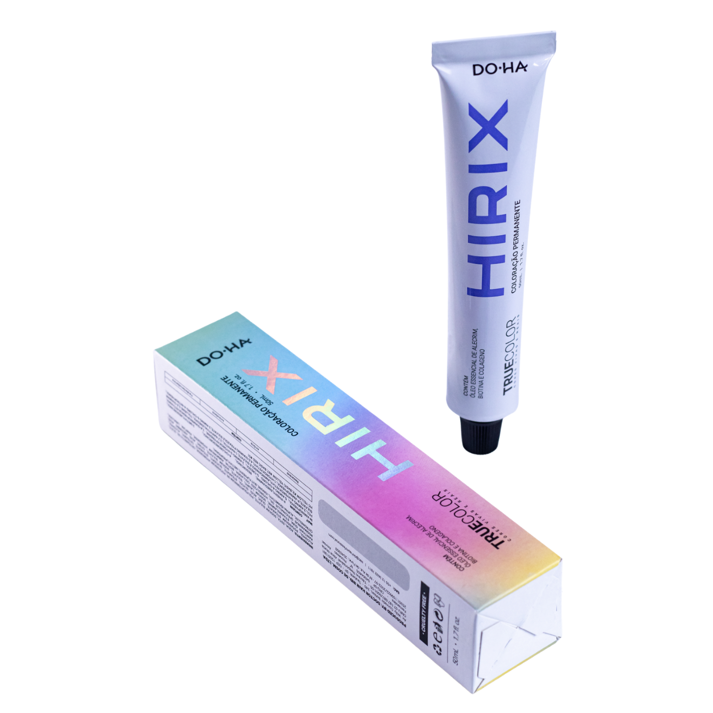 DOHA HIRIX COLORAÇÃO PERMANENTE 6.7 - LOURO ESCURO MARROM  50g