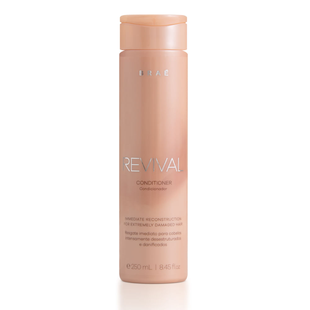 BRAE KIT REVIVAL SHAMPOO 250ml + CONDICIONADOR 250ml + LEAVE-IN 200ml