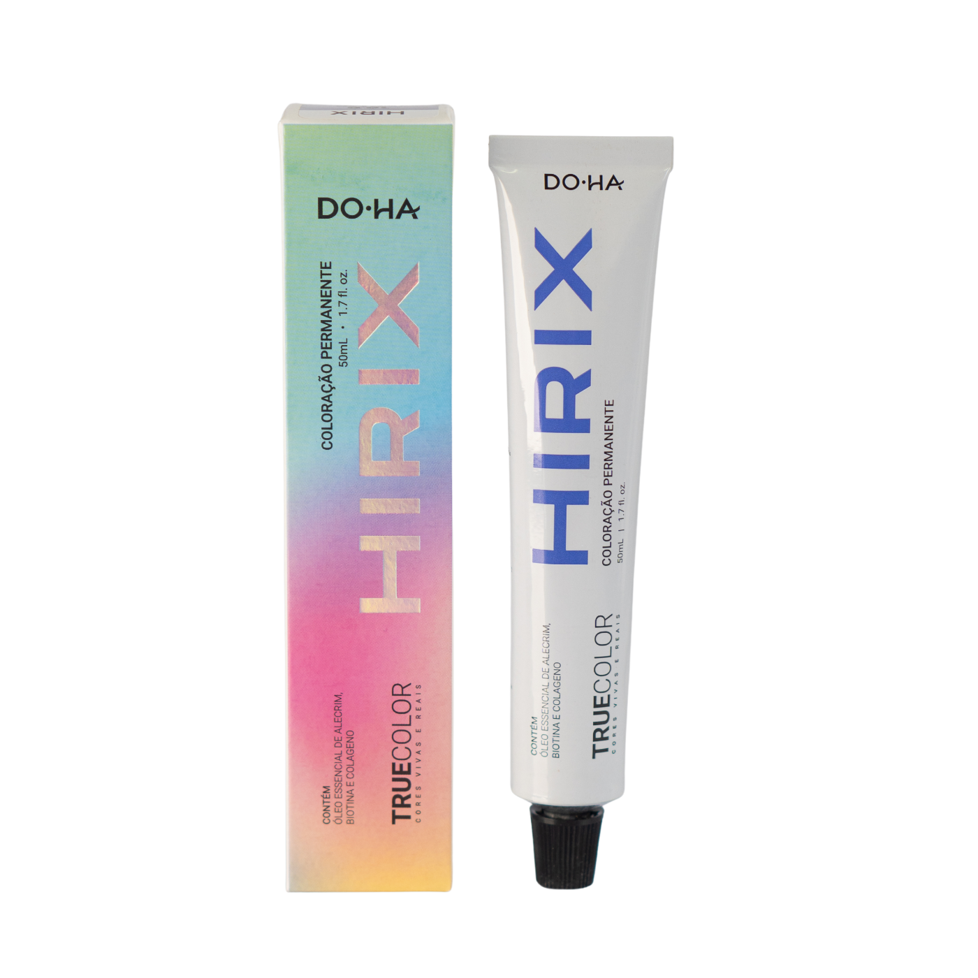 DOHA HIRIX COLORAÇÃO PERMANENTE 7.1 - LOURO MÉDIO CINZA 50g