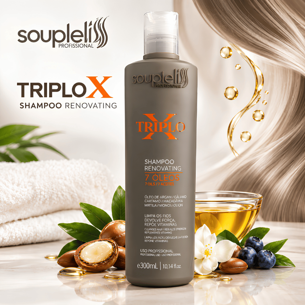 SOUPLELISS TRIPLO X SHAMPOO 300g