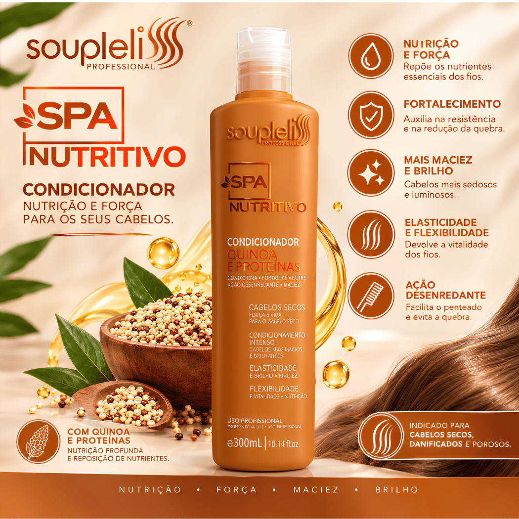 SOUPLELISS SPA NUTRITIVO CONDICIONADOR 300g