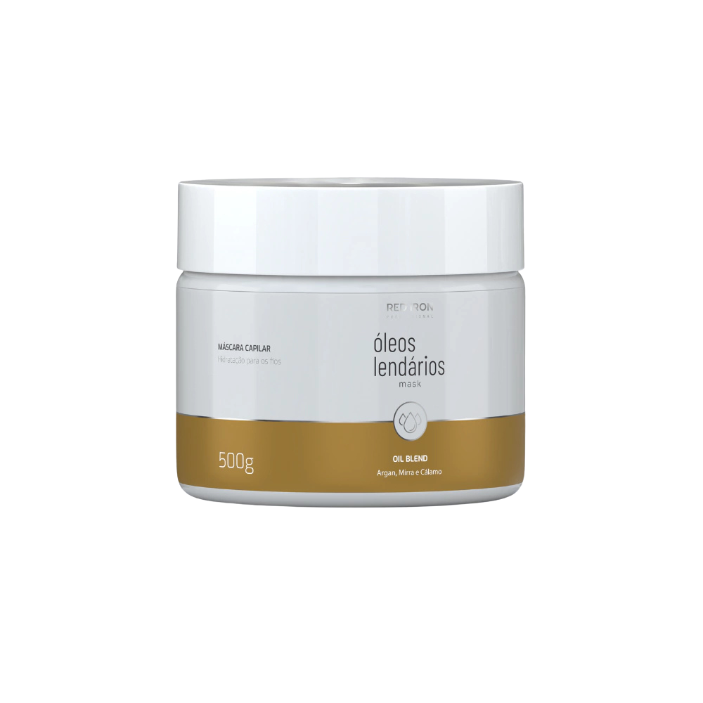 RED IRON KIT MÁSCARA ÓLEOS LENDÁRIOS 500g + OJON 500g