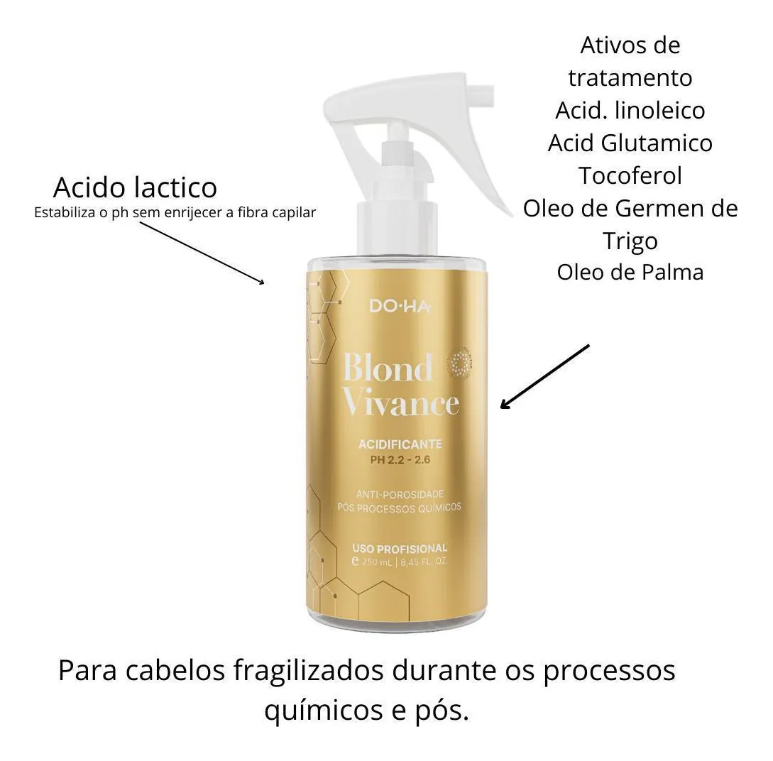 DOHA BLOND VIVANCE ACIDIFICANTE 250ml