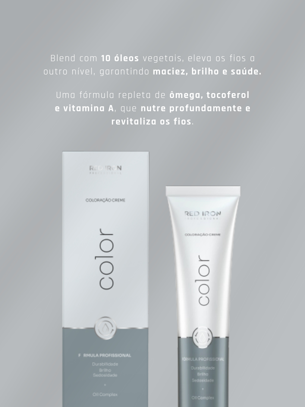 RED IRON COLORAÇÃO 8.26 - LOURO CLARO VIOLETA AVERMELHADO 60g