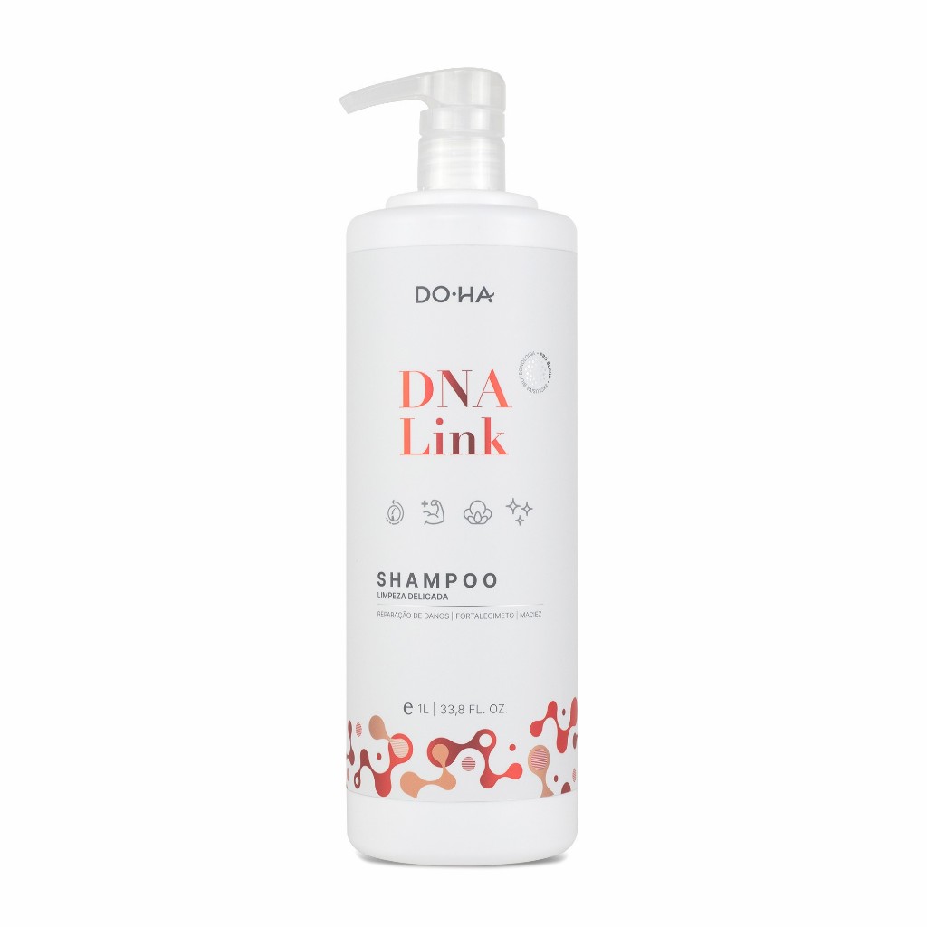 DOHA DNA LINK SHAMPOO - NUTRIÇÃO/HIDRATAÇÃO (PROFISSIONAL) 1.000ml