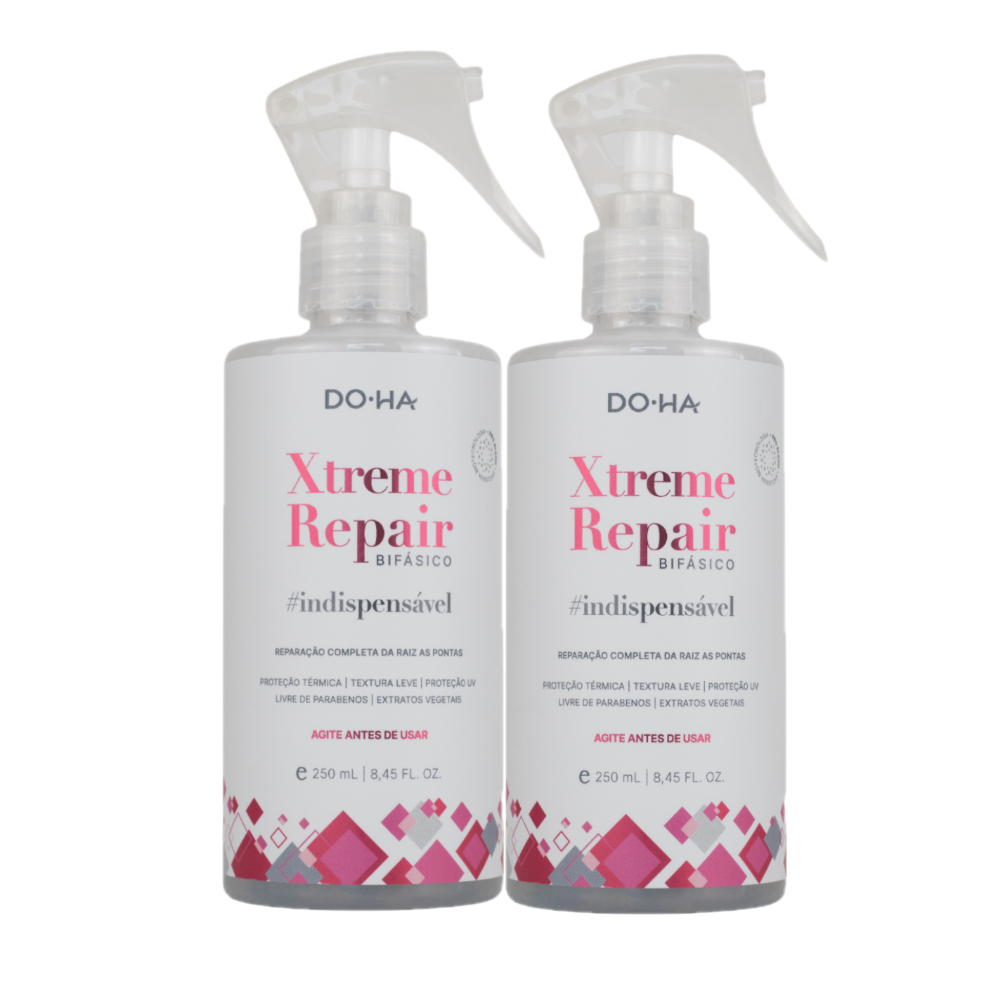 DOHA XTREME REPAIR KIT - 02 UNIDADES DE LEAVE-IN BIFÁSICO 250ml