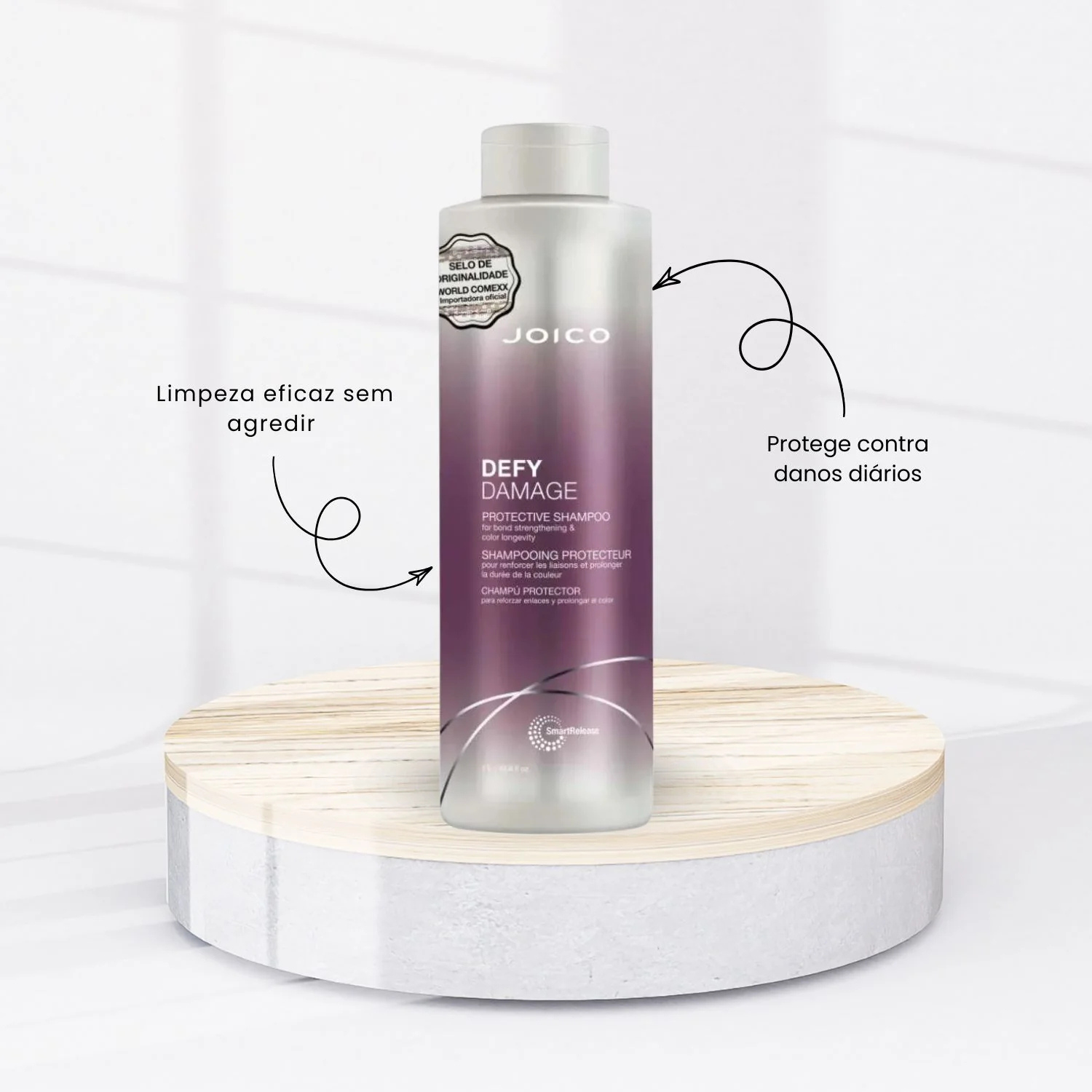JOICO DEFY DAMAGE SHAMPOO E PROTETOR 1.000ml
