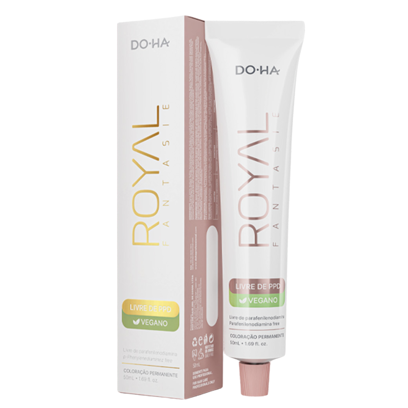 DOHA COLORAÇÃO ROYAL FANTASIE 4.0 - CASTANHO MEDIO NATURAL 50g