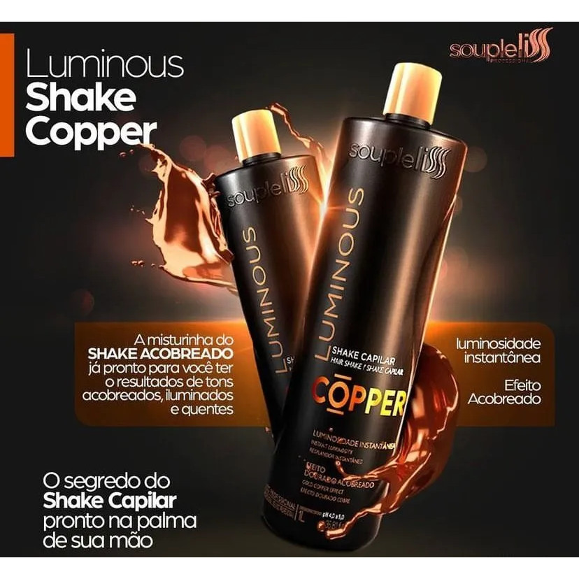SOUPLELISS SHAKE CAPILAR COPPER 1.000ml