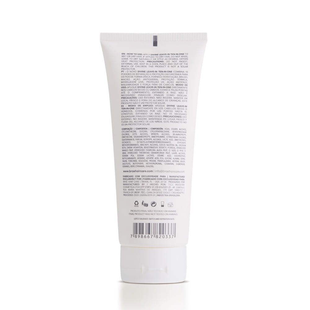 BRAÉ DIVINE LEAVE-IN 10 IN 1 200g