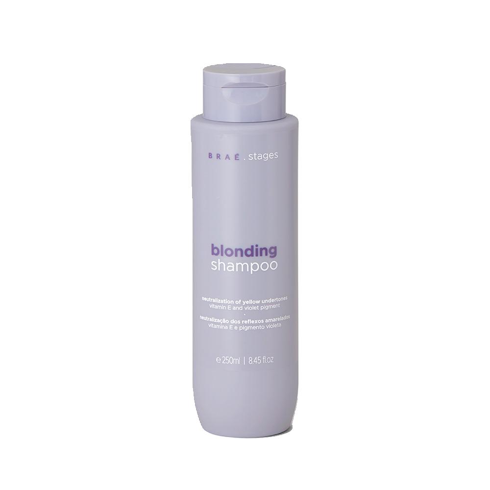 BRAÉ KIT STAGES BLONDING LOIRO SHAMPOO 250ml + CONDICIONADOR 250ml + MÁSCARA 200g