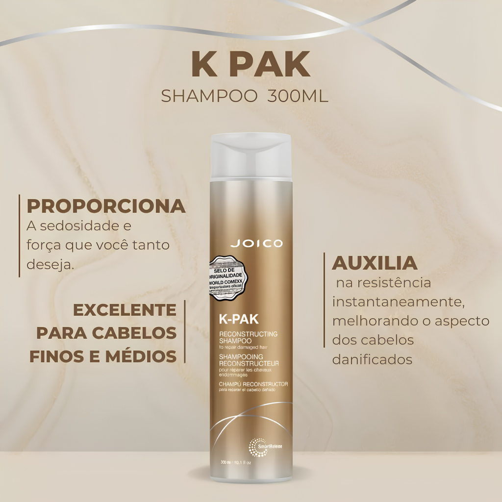 JOICO K-PACK SHAMPOO RECONSTRUTOR 300ml