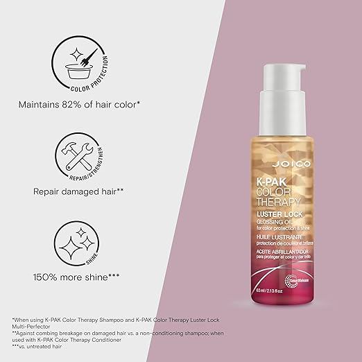 JOICO K-PAK COLOR THERAPY LUSTER LOCK GLOSSING OIL 63ml