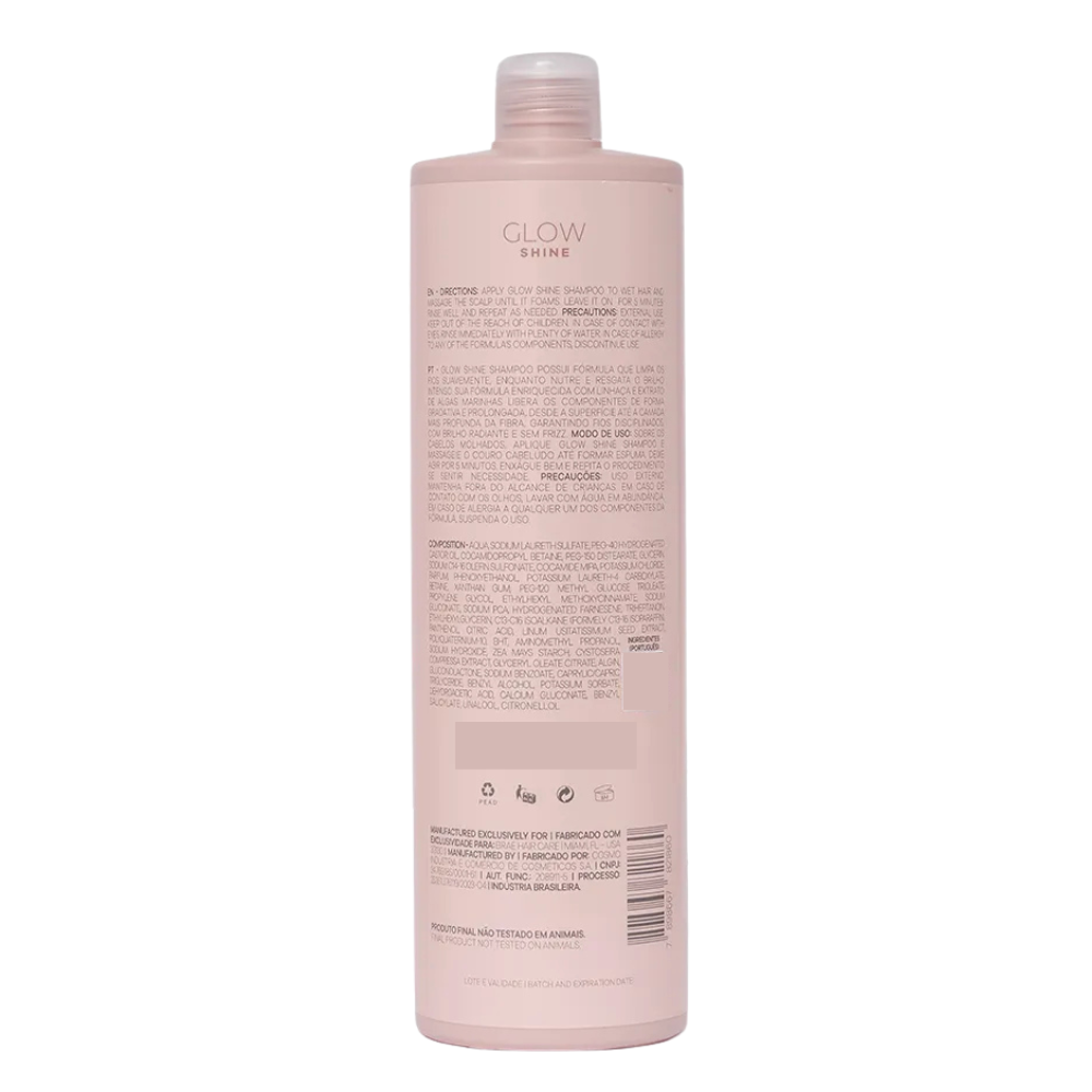 BRAE KIT GLOW SHINE SHAMPOO 1.000ml + CONDICIONADOR 1.000ml