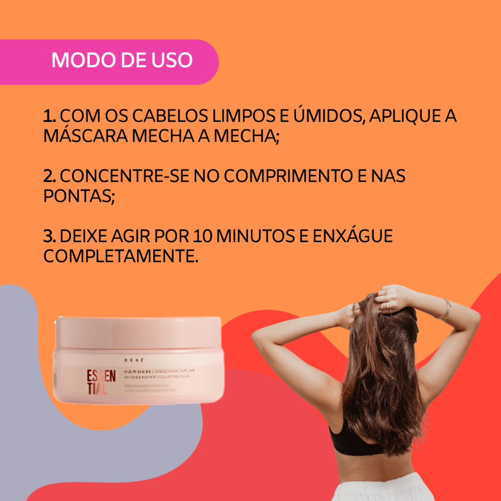 BRAÉ ESSENTIAL MÁSCARA CAPILAR CONDICIONANTE 200g