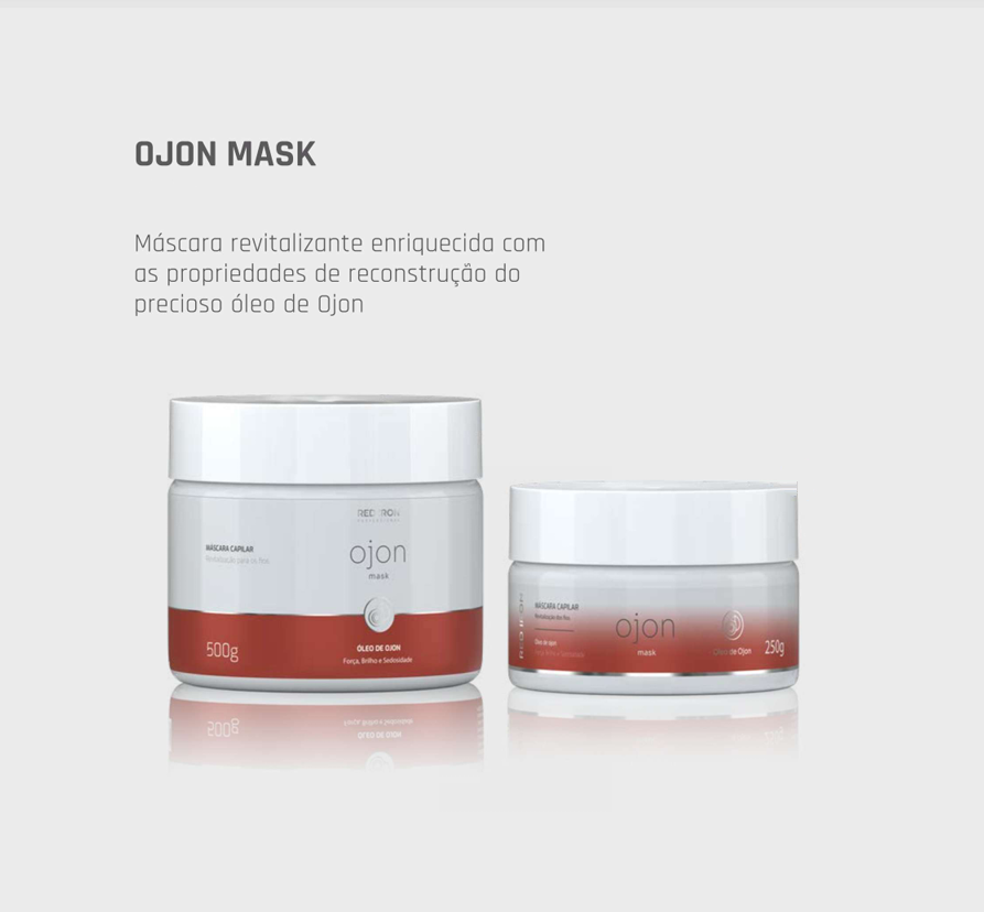 RED IRON KIT MÁSCARA ÓLEOS LENDÁRIOS 500g + OJON 500g