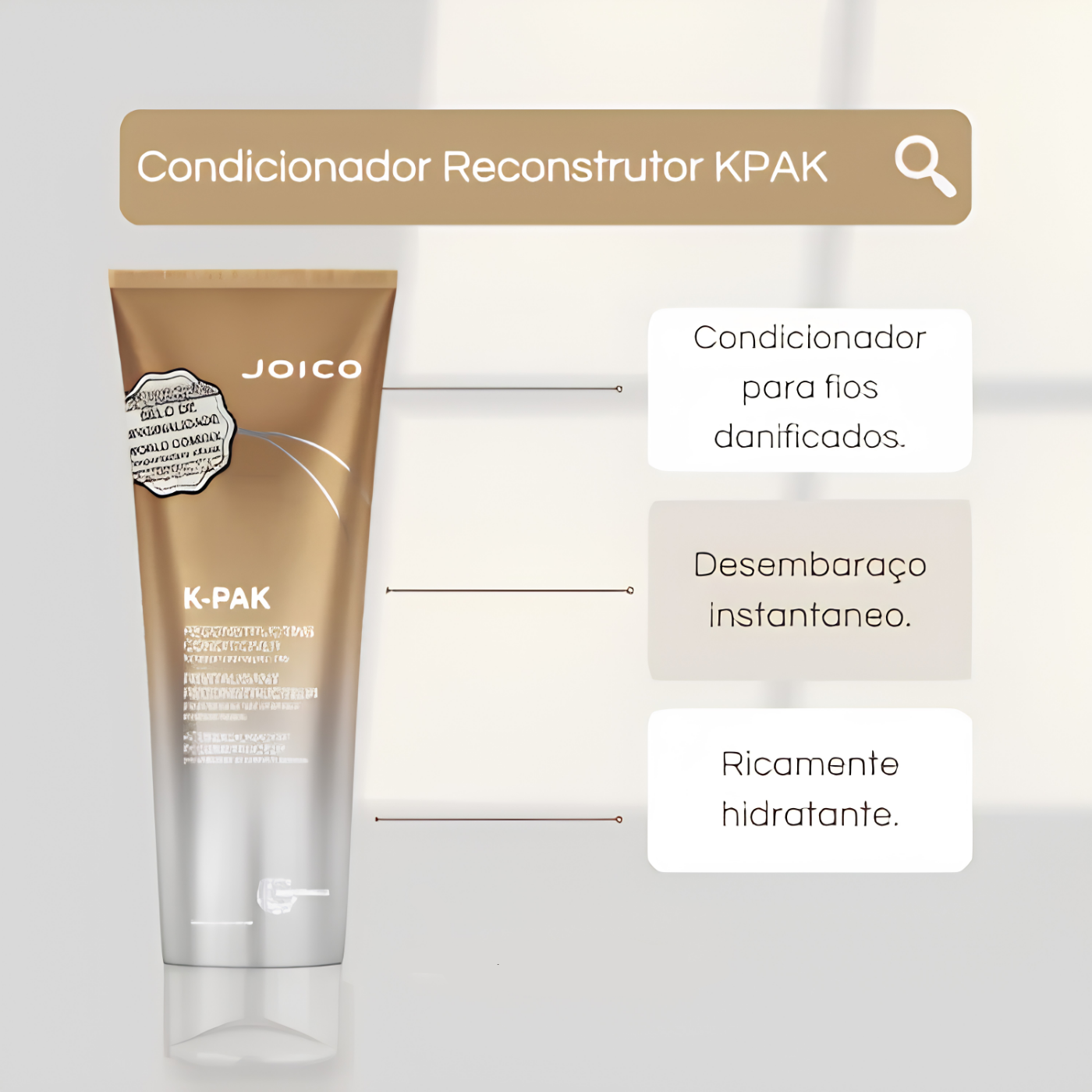 JOICO K-PACK CONDICIONADOR RECONSTRUTOR 250ml