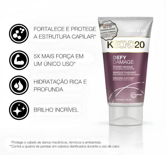 JOICO DEFY DAMAGE KBOND POWER MASQUE 150ml