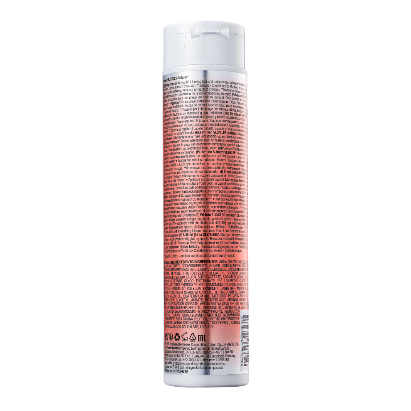 JOICO YOUTH LOCK COLLAGEN COLLECTION SHAMPOO 300ml