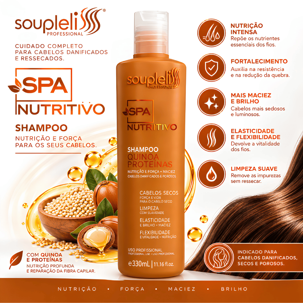 SOUPLELISS SPA NUTRITIVO SHAMPOO 300g