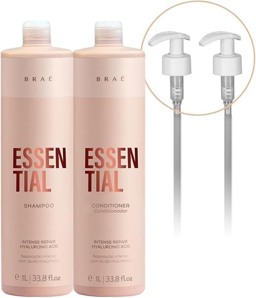 BRAE ESSENTIAL KIT SHAMPOO 1L + CONDICIONADOR 1L