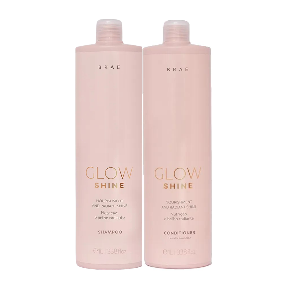 BRAE KIT GLOW SHINE SHAMPOO 1.000ml + CONDICIONADOR 1.000ml