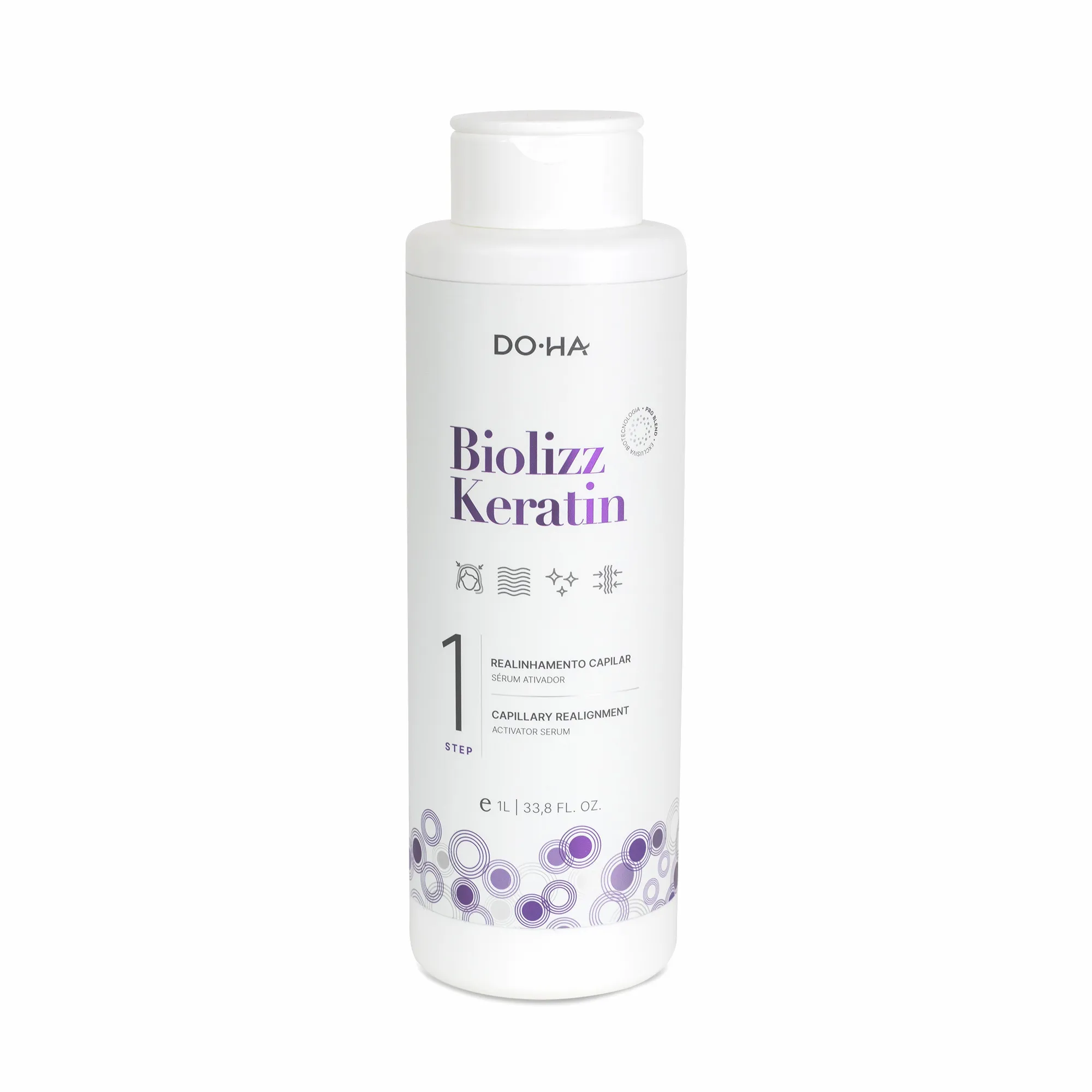 DOHA KIT BIOLIZZ KERATIN STEP 1 1.000ml + STEP 2 120ml