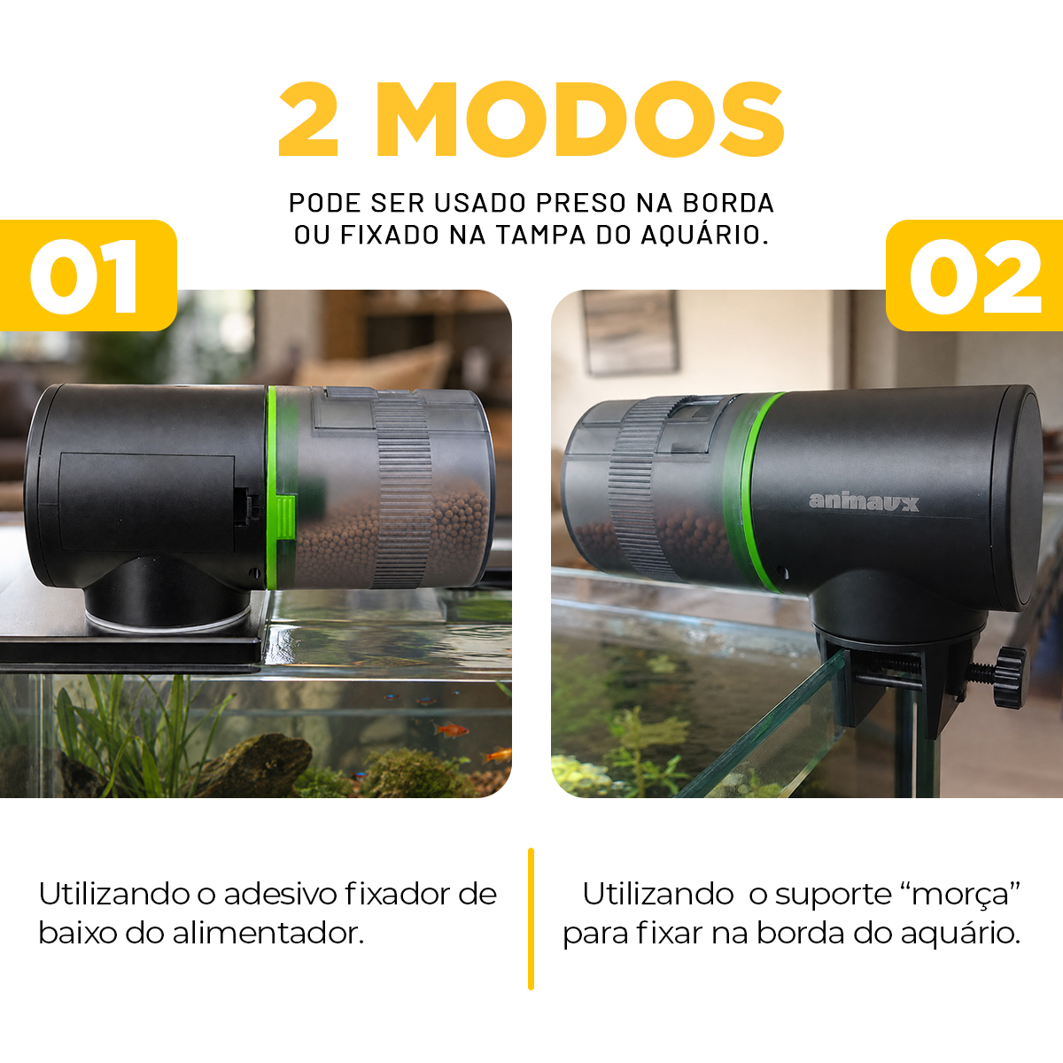 Comedouro alimentador Automático Aquário Peixe tartaruga — foto 6