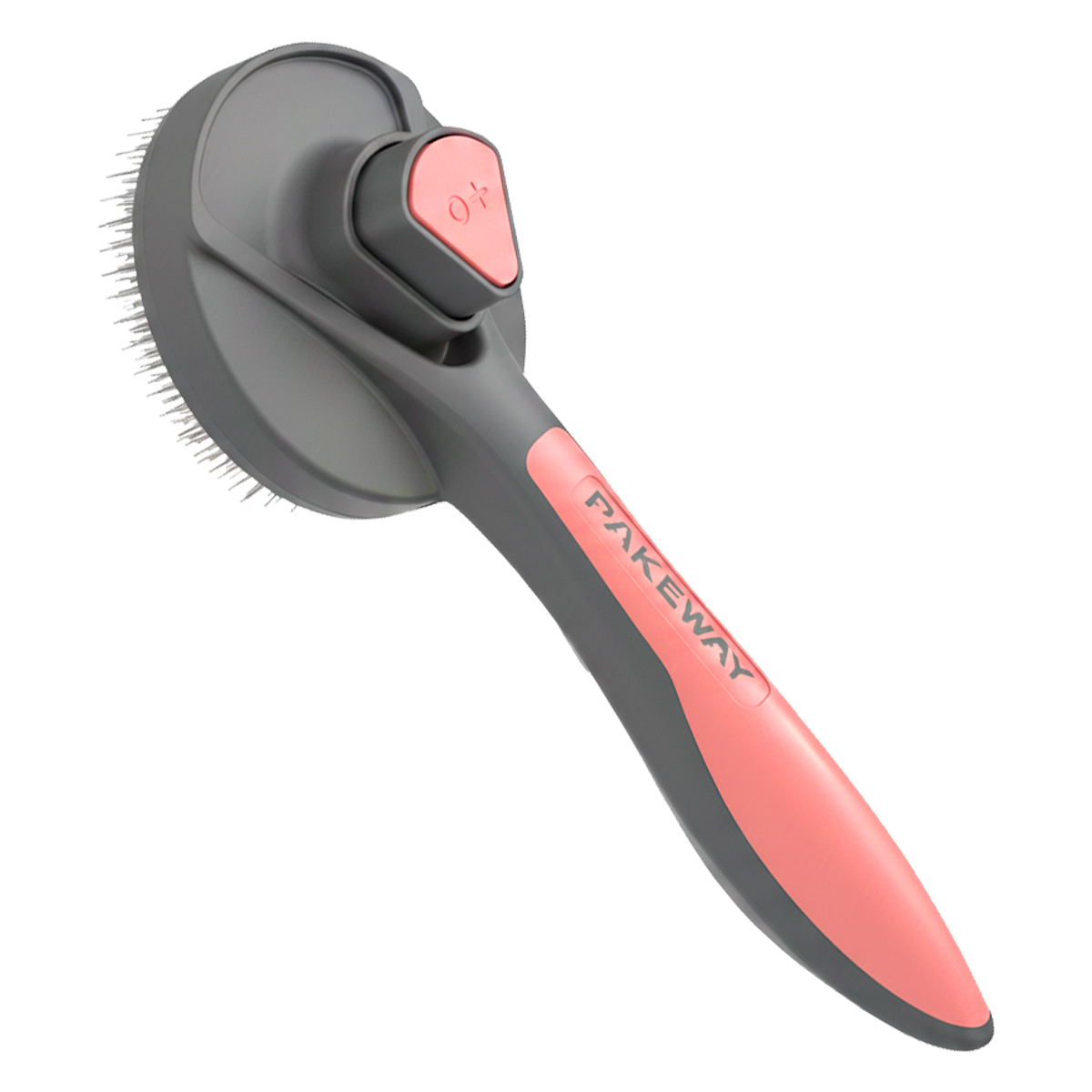 Escova Removedora de pelos Pakeway para Cães e Gatos - Rosa
