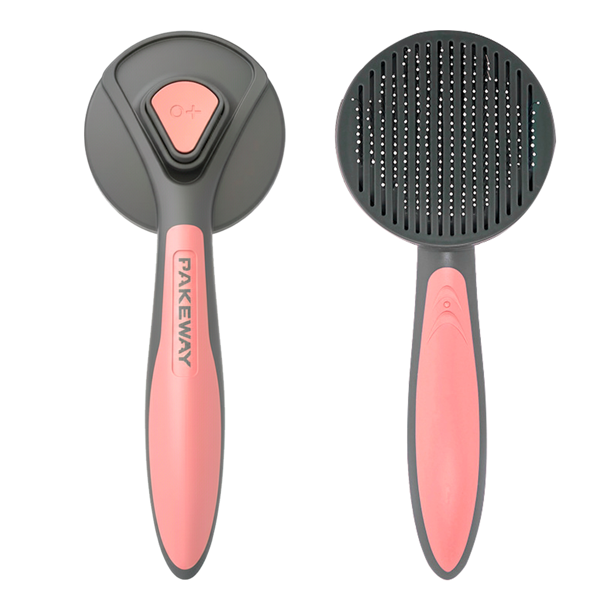 Escova Removedora de pelos Pakeway para Cães e Gatos - Rosa — foto 2