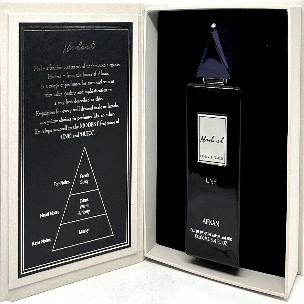 Afnan Modest Une EDP 100 ml — foto 3