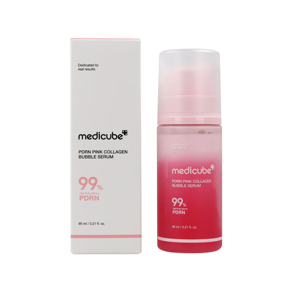 Medicube Pdrn Pink Collagen Bubble Serum 95 ml — foto 2