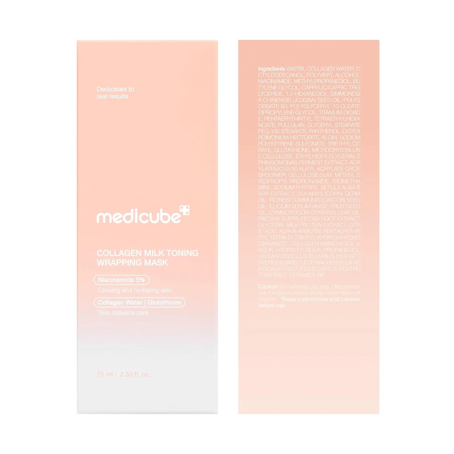 Medicube Collagen Milk Toning Wrapping Mask 75 ml — foto 2